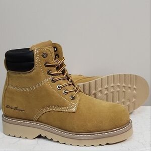 Eddie Bauer Men's Highland Point Suede Boots, Size 9 ~ NWOT